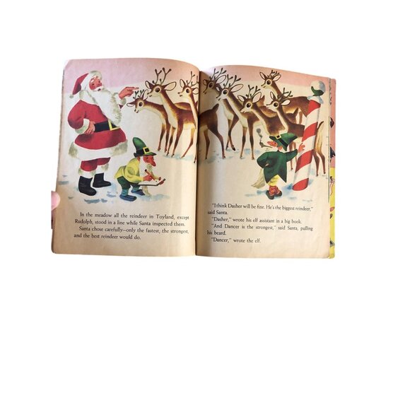 Vintage Little Golden Book Lot Of 8 Childrens Story Books Howdy Doody Rudolph - Picture 16 of 16